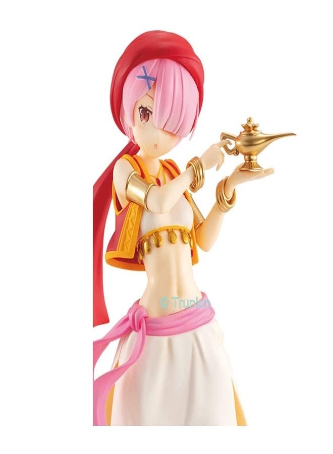 Trunkin Rem Toy Arabian Dancer Shape Model 1 Action Figurine Weeb Manga Rem Ram Action Figure for Collection - Image 5